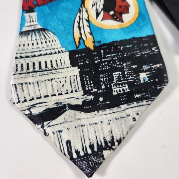 Washington Redskins Necktie Superbowl Champion Commemorative Silk NFL - Picture 3 of 10